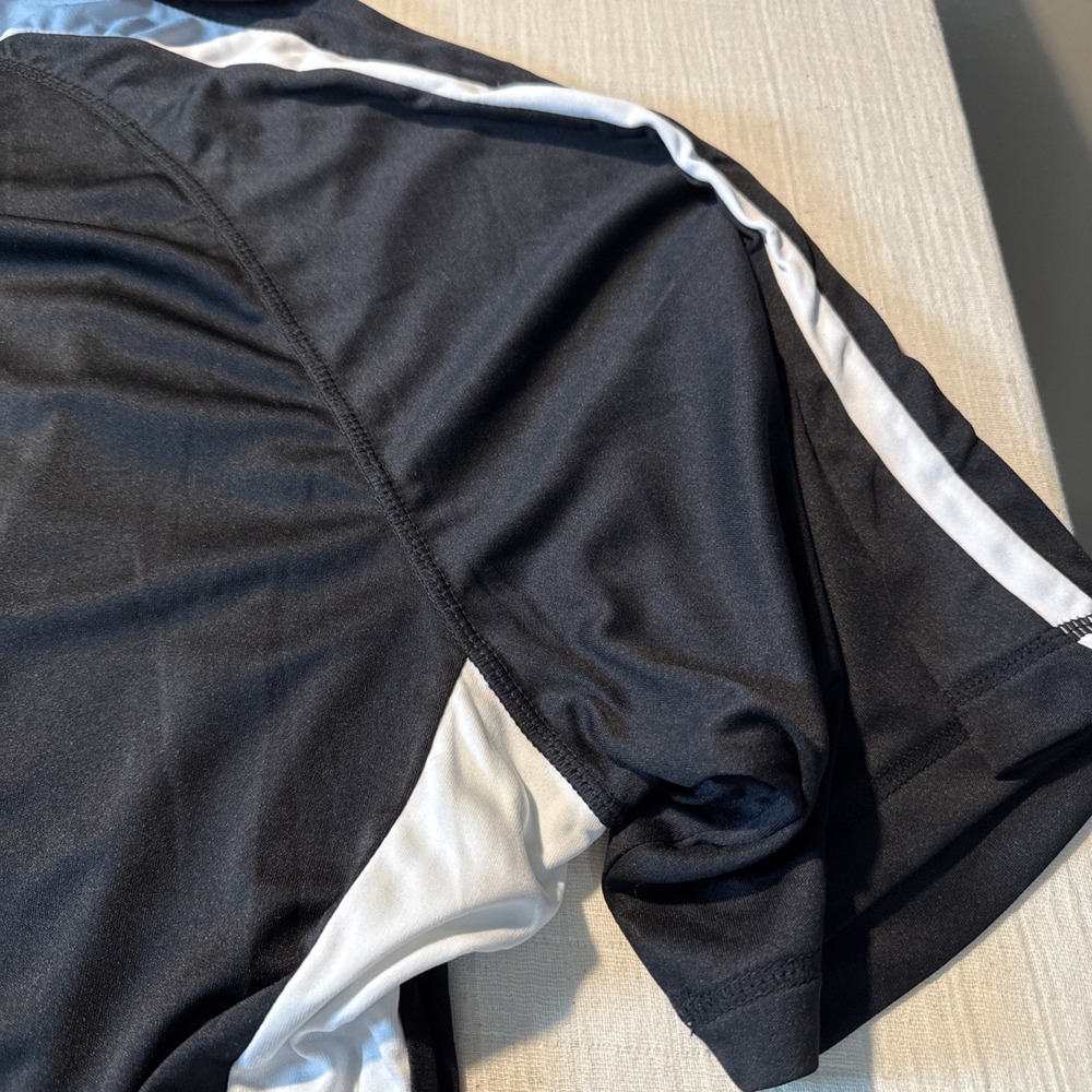 Sports Tek black polyester wicking dry fit size 3XLT - Picture 3 of 4
